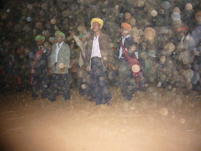 Dust and flash. Bad combination.